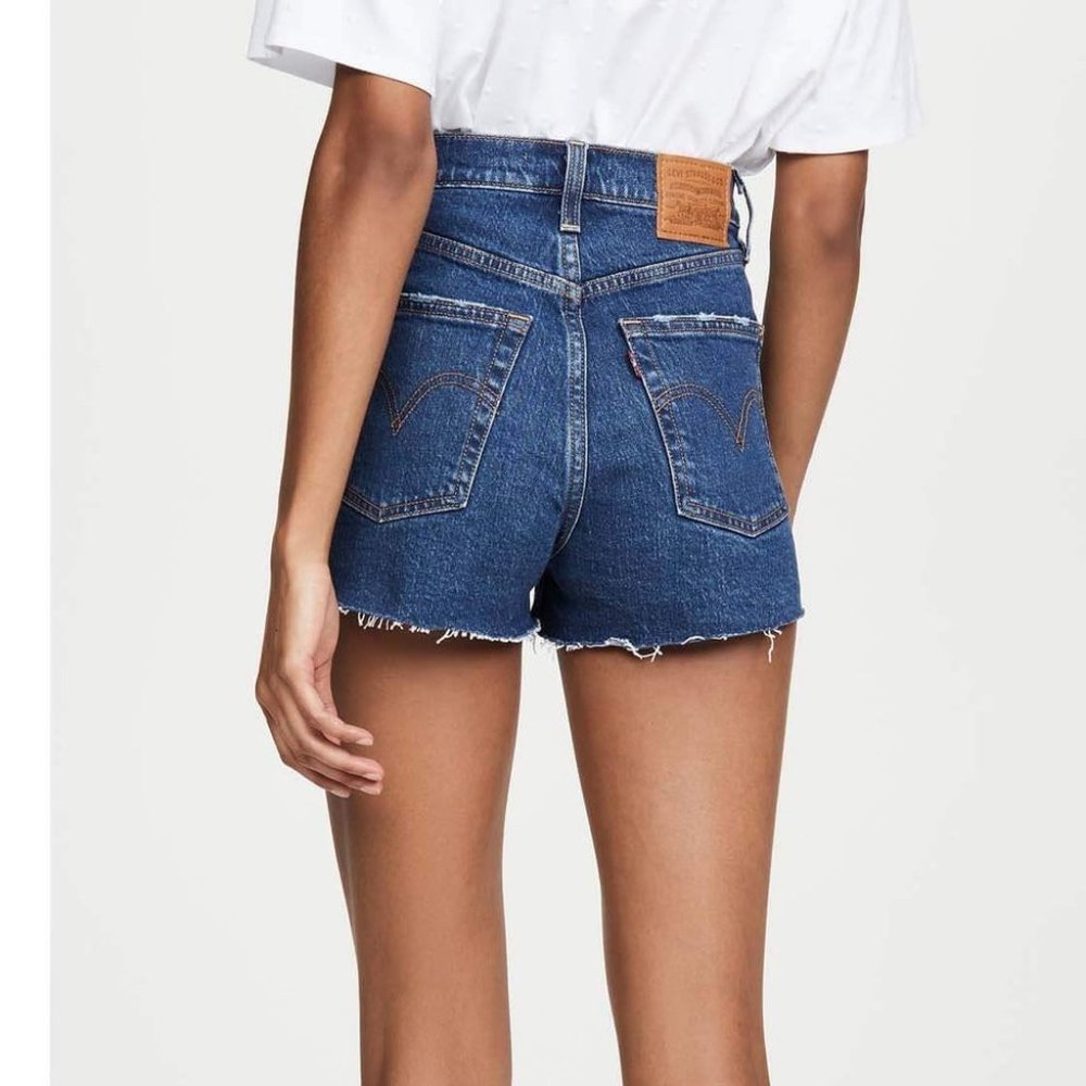 Levi's Ribcage Denim Shorts